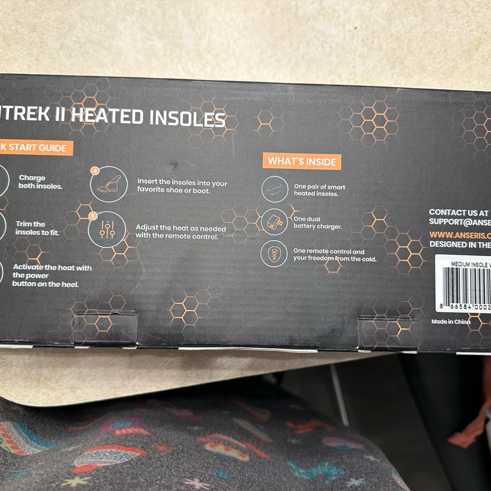 Heated insoles